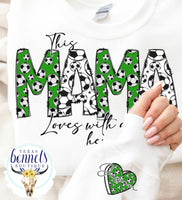 Soccer Mama Heart Long Sleeve