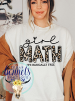 Girl Math Tee