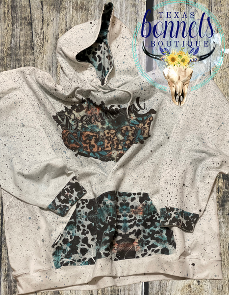 Beautiful Crazy Sublimated Hoodie