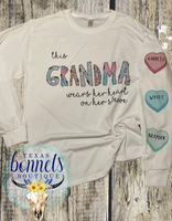 Mama Heart Long Sleeve Tee